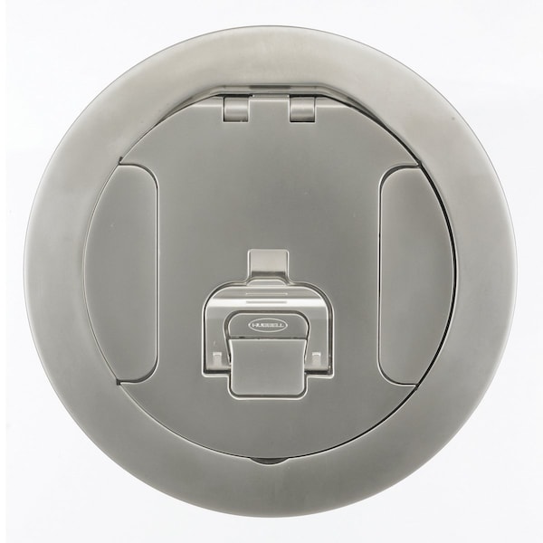 Electrical Box Cover, Round, Cast Aluminum